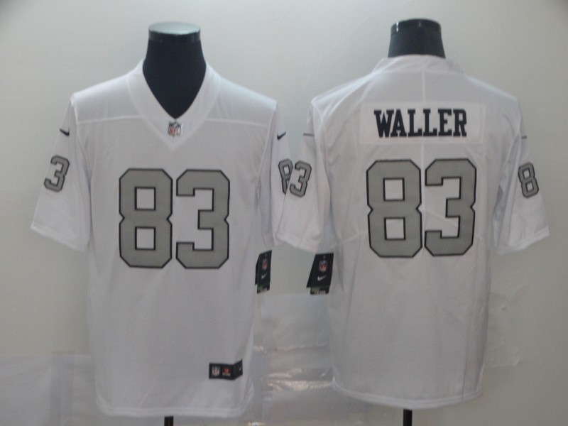 Nike Raiders 83 Darren Waller White Sliver Vapor Untouchable Limited Men Jersey