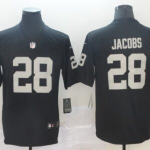 Raiders 28 Josh Jacobs Black 2019 Draft Vapor Untouchable Limited Men Jersey