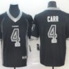 Nike Raiders 4 Derek Carr Black Drift Fashion Vapor Limited Men Jersey