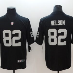 Nike Raiders 82 Jordy Nelson Black Team Color Vapor Untouchable Limited Men Jersey