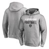 Oakland Raiders Pro Line Ash Fade Out Pullover Men Hoodie