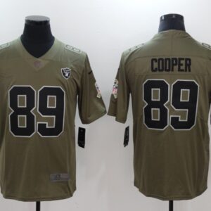 Nike Raiders 89 Amari Cooper Olive 2017 Salute To Service Limited Men Jersey