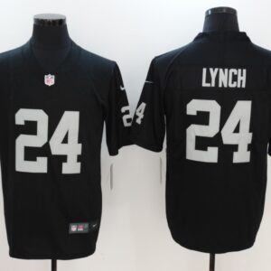 Nike Raiders 24 Marshawn Lynch Black Vapor Untouchable Limited Men Jersey