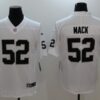 Nike Oakland Raiders 52 Khalil Mack White Vapor Untouchable Limited Men Jersey