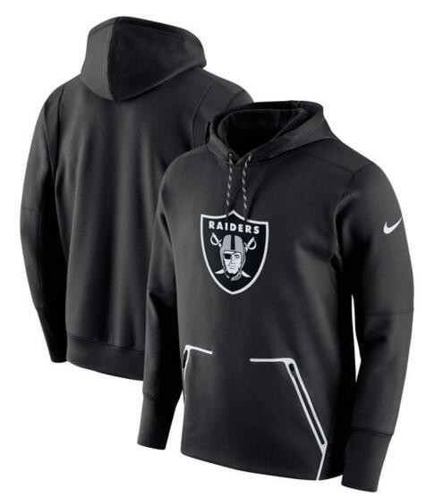 Oakland Raiders Nike Champ Drive Vapor Speed Pullover Black Hoodie