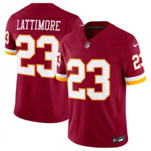 Washington Commanders 23 Trey Amos Burgundy 2026 New F.U.S.E. Vapor Limited Men Jersey