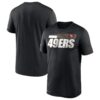 San Francisco 49ers 2020 Black Sideline Impact Legend Performance T-Shirt