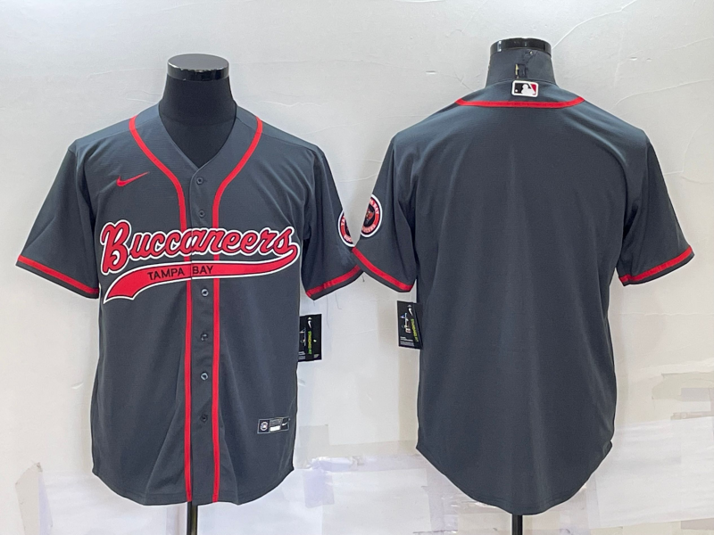 Nike Buccaneers Grey Vapor Baseball Limited Men Jersey