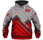 Tampa Bay Buccaneers 3D Printed Sport Pullover Hoodie Sweatshirt