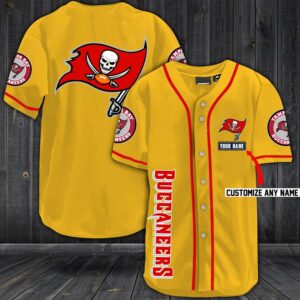 Tampa Bay Buccaneers Baseball Customized Jersey (4)