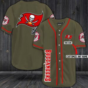 Tampa Bay Buccaneers Baseball Customized Jersey (5)