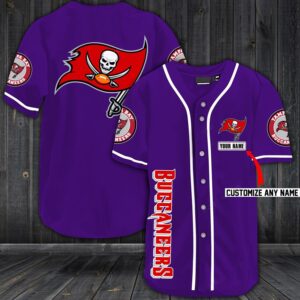 Tampa Bay Buccaneers Baseball Customized Jersey (7)