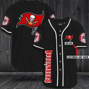 Tampa Bay Buccaneers Baseball Customized Jersey