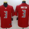 Buccaneers 3 Jameis Winston Red 2016 Color Rush Men Limited Jersey