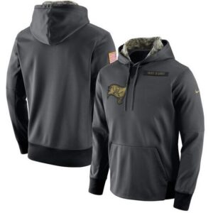 Tampa Bay Buccaneers Anthracite Salute to Service Player Performance Hoodie