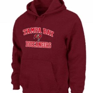 Tampa Bay Buccaneers Heart & Soul Pullover Red Hoodie