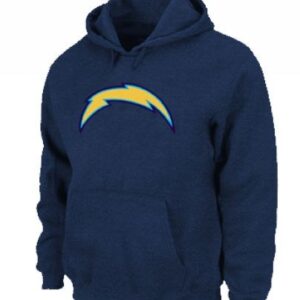 San Diego Chargers Logo Pullover Dark Blue Hoodie