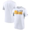 Pittsburgh Steelers 2020 White Sideline Impact Legend Performance T-Shirt
