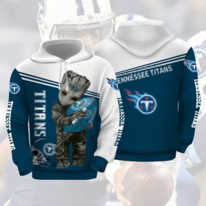 Tennessee Titans Punisher Skull Tree Football 3D Hoodie
