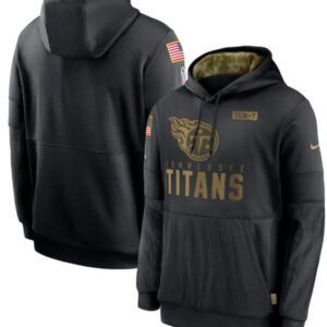 Tennessee Titans 2020 Black Salute To Service Hoodie