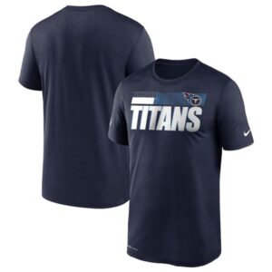 Tennessee Titans 2020 Navy Sideline Impact Legend Performance T-Shirt
