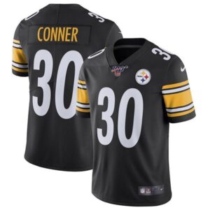 Pittsburgh Steelers 100th 30 James Conner Black  Vapor Untouchable Limited Men Jersey