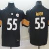 Steelers 55 Devin Bush Black 2019 Draft Vapor Untouchable Limited Youth Jersey