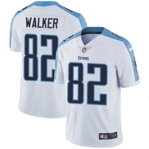Nike Titans 82 Delanie Walker White Vapor Untouchable Limited Men Jersey