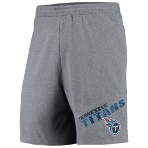 Tennessee Titans Concepts Sport Tactic Lounge Heathered Gray Shorts