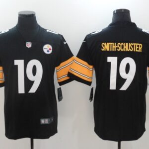 Steelers 19 JuJu Smith-Schuster Black Vapor Untouchable Limited Men Jersey
