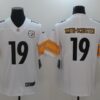 Steelers 19 JuJu Smith-Schuster White Vapor Untouchable  Limited Men Jersey