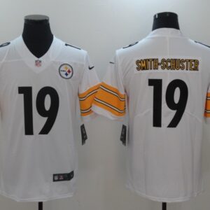 Steelers 19 JuJu Smith-Schuster White Vapor Untouchable  Limited Men Jersey