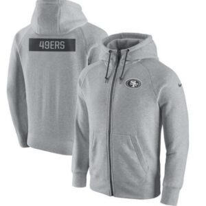 San Francisco 49ers Gridiron Gray 2.0 Full-Zip Hoodie