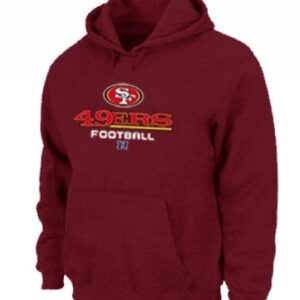 San Francisco 49ers Critical Victory Pullover Red Hoodie