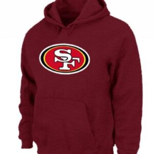 San Francisco 49ers Logo Pullover Red Hoodie