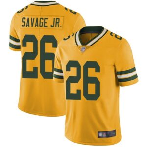 Packers 26 Darnell Savage Jr. Yellow 2019 Draft Vapor Untouchable Limited Men Jersey