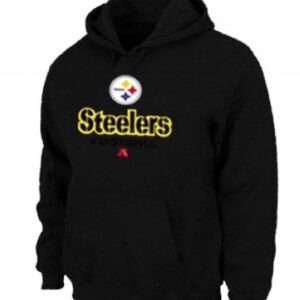 Pittsburgh Steelers Critical Victory Pullover Black Hoodie