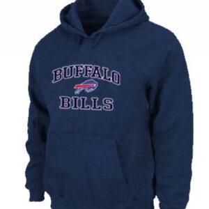 Buffalo Bills Heart & Soul Pullover Dark Blue Hoodie