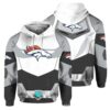 Denver Broncos 3D Printed Pocket Pullover Hoodie