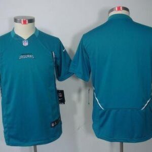 Youth Jacksonville Jaguars Blank Teal Green Limited Jersey