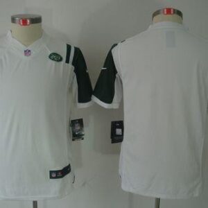 Youth New York Jets Blank White Limited Jersey