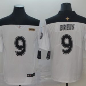 Saints 9 Drew Brees City Edition White Jersey
