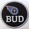 Stitched Tennessee Titans BUD Jersey Patch