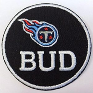 Stitched Tennessee Titans BUD Jersey Patch