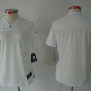 Raiders Blank White Women's Limited Jersey