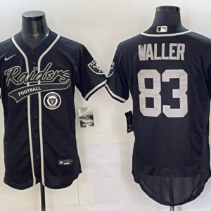 Nike Raiders 83 Darren Waller Black Baseball Vapor Limited Men Jersey