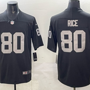 Nike Raiders 80 Rice Black Vapor Limited Men Jersey