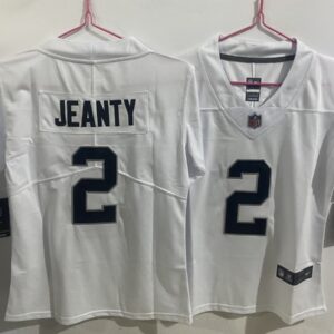 Nike Raiders 2 Ashton Jeanty White Vapor Limited Youth Jersey