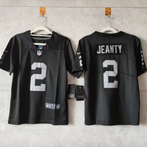 Nike Raiders 2 Ashton Jeanty Black Vapor Limited Youth Jersey