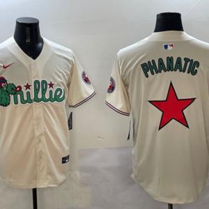 MLB Phillies Blank Cream Nike Cool Base Men Jersey